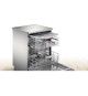Lave-vaisselle pose libre BOSCH SMS6TCI00E SER6 - 14 couverts - Induction - L60cm - Home Connect - 44dB - Silver inox