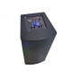 INOVALLEY MS05XXL - Enceinte lumineuse karaoké Bluetooth 800W - 7 modes lumineux LED - Radio FM,USB, Entrée micro - Ecran LED