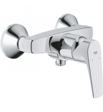 GROHE robinet douche monocommande Start Flow, montage mural, raccord fileté pour flexible en 1/2, rosaces métal incluses, 237…