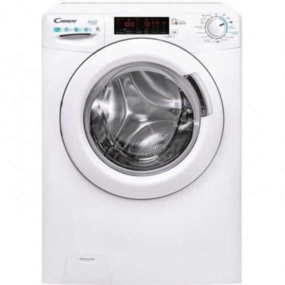 Lave-linge séchant CANDY CSWS4128TWME - 12 / 8 kg - Induction - 1400 trs/min - Vapeur - Connecté - Classe A - Blanc