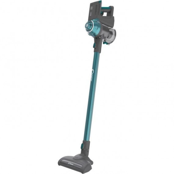 CANDY CAS10GC - Aspirateur balai sans fil multifonctions - 22V Lithium - Electrobrosse - Bleu/Noir