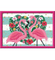 Numéro d'art - grand format - Flamingos amoureux - Ravensburger - Kit complet de Peinture au numéro - Des 9 ans
