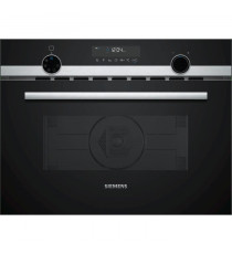 SIEMENS - CM585AGS0 Four micro-ondes intégrable compact - Fonction micro-ondes - 44L - Inox