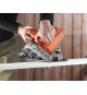 Scie Circulaire Filaire 1250W BLACK+DECKER (Livrée avec 1 lame + 1 guide parallele + 1 clé Allen)- CS1250L-QS