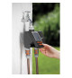 GARDENA Programmateur d'arrosage MutiControl Duo  Ecran LCD  Pile 9V non fournie  Pression max 12 bar  Résistant eau  (1…