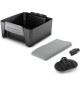 KARCHER Kit animaux - Accessoire associé au nettoyeur mobile OC3 - Une buse, une brosse et une serviette