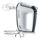 Batteur électrique SEVERIN HM3830 - 5 vitesses + fonction turbo, 1 600 tours/min, 2 fouets et crochets inox