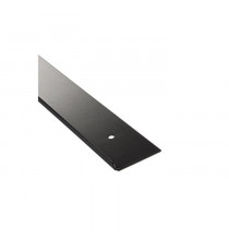 NORDLINGER PRO Profil bordure bord droit - Aluminium - 2/4R 38 mm R0/2 x 670 mm - Noir