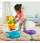 Jouet d'éveil Fisher-Price Pyramide Arc-en-ciel géante pour bébé a partir de 12 mois