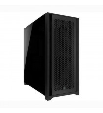 Boitier PC - CORSAIR - 5000D CORE AIRFLOW - ATX Moyen-tour - Panneau avant flux d'air optimisé - Noir - (CC-9011261-WW)
