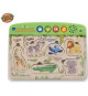 VTECH - Mon Premier Puzzle Interactif des Animaux - Jouet Bois FSC