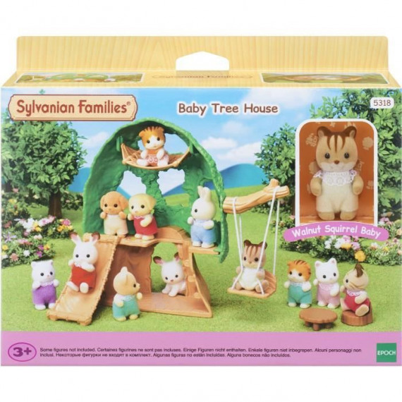 SYLVANIAN FAMILIES - 5318- La cabane des bébés - La creche, l'école