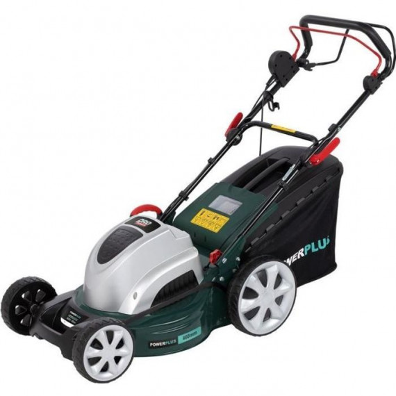 Tondeuse électrique autotractée 46cm 1800W - Moteur a induction - Mulching - POWPG10260 POWERPLUS