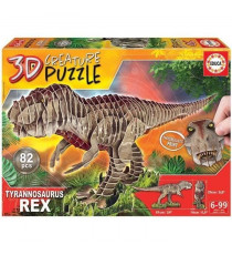 EDUCA - Puzzle - T-Rex 3D Creature Puzzle