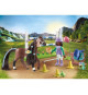 PLAYMOBIL 71355 Zoe & Blaze avec parcours d'obstacles - Horses of Waterfall - Avec des obstacles modulables - Des 5 ans