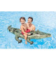 Bouée gonflable Alligator a chevaucher INTEX - Dimensions 170 x 86 cm - Pour enfants a partir de 3 ans