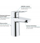 Mitigeur de lavabo monocommande Bauloop taille S - GROHE - 23335000