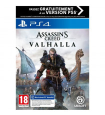 Assassin's Creed Valhalla Edition Standard Jeu PS4 (Upgrade gratuit vers PS5)