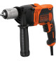 Perceuse a percussion filaire 850W BLACK+DECKER - 54 400 cps/min (Livrée avec guide de profondeur + poignée latérale) - BEH85…