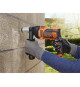 Perceuse a percussion filaire 850W BLACK+DECKER - 54 400 cps/min (Livrée avec guide de profondeur + poignée latérale) - BEH85…