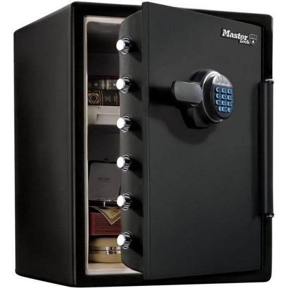 MASTER LOCK Coffre-fort sécurité a combinaison électronique - Noir et gris anthracite