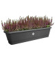 Elho Noa Balconniere Xl - Noir - L 78 x B 20 x H 18 cm - Balconextérieur - 100% recyclé