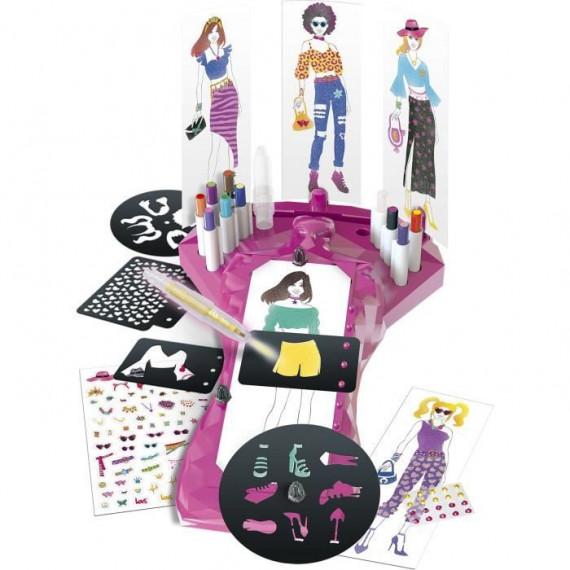 LANSAY - BLOPENS FASHION - Mon Atelier Mode - Activités Artistiques - Dessin et Coloriage - Des 7 ans