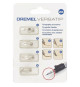 Set de 4 embouts de pyrogravure DREMEL 204 - Pour fer a souder a gaz Dremel Versatip