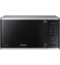 Micro-ondes solo - SAMSUNG - MS23K3555ES - Acier inoxydable - 23L - Contrôle électronique + bouton - Fonction maintien au chaud