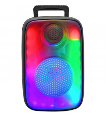 Enceinte lumineuse karaoké - INOVALLEY - FIRE02 - Bluetooth 5.1 - 150W - LED RGB synchronisées avec la musique