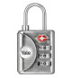 YALE Cadenas TSA a Code Combinaison - Programmable 3 chiffres - Pour Valise et Bagages