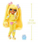 Junior High Pyjama Party - Poupée mannequin articulée 22 cm - Sunny (Jaune) - Nombreux accessoires - a partir de 4 ans