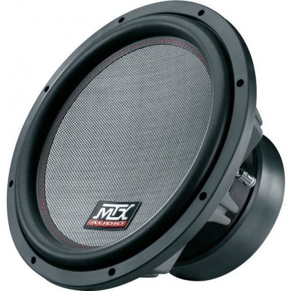 MTX TX815 Subwoofer voiture HighEnd 38cm 2000W RMS 2O châssis alu bobine 3 pour caisson clos ou reflex membrane fibre