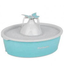 PetSafe - Fontaine a Eau Papillon pour chat et chien Drinkwell, 4 Différents Flux, Double Filtration, Facile a nettoyer, 1,5 L