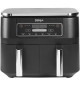 NINJA FOODI AF300EU - Friteuse sans huile Dual Zone - Fonctions Sync, Match - 6 modes de cuisson - 7,6L - 2400W