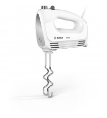 Batteur - BOSCH CleverMixx - 400W - 4 vitesses + Pulse - 2 fouets + 2 pétrisseurs inox