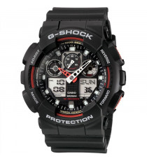 CASIO G-Shock Montre GA-100-1A4ER Quartz