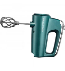 Russell Hobbs 25891-56 Batteur Mixeur Swirl, 5 Vitesses, Fonction Turbo, 1 Paire de Batteurs Hélice, Pétrin, Fouets - Turquoise