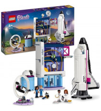 LEGO 41713 Friends L'Académie de l'Espace d'Olivia, Jouet sur l'Espace, avec Fusée et Simulateur, Cadeau Enfants Des 8 Ans