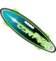 STAMP Skateboard 24 x 7 SKIDS CONTROL avec poignée et roues lumineuses