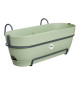 Elho Vibia Campana Balconniere Allin1 50 - Vert - L 50 x B 26 x H 17 cm - Balcon - 100% recyclé