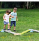 SMOBY Parcours de motricité Aventure - 4 plots + 4 plaches - Equilibre, coordination, eveil, sensoriel
