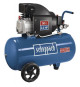 Compresseur d'air horizontal Scheppach HC54 - 50L - 1500 W - 8 bars -2 CV