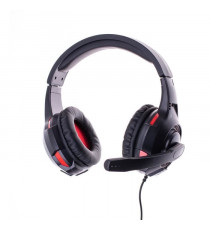 Casque Gaming FREAKS AND GEEKS Noir pour PS4/XBOX ONE/SWITCH avec Micro double