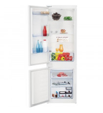 Réfrigérateur combiné intégrable - BEKO - BCSA285K4SNLH - Statique - Classe E - 271 L - 54,5 x 54 x 177,5 cm - Blanc