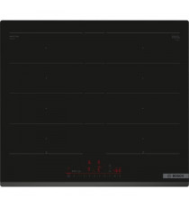 Table induction 60cm - BOSCH SER6 - PXY63KHC1E Noir - 4-foyers - Home Connect