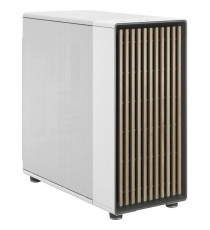 Boîtier PC - FRACTAL DESIGN - North XL Chalk White - FD-C-NOR1X-03 - E-ATX - Design élégant en bois et en alliage