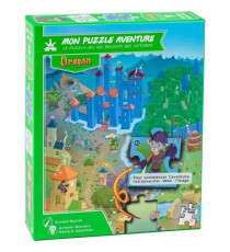 Mon Puzzle Aventure : Dragon - Jeu de société - BLACKROCK