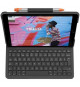 Etui clavier intégré - LOGITECH - Slim Folio pour iPad 10e génération - Gris Oxford