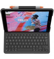 Etui clavier intégré - LOGITECH - Slim Folio pour iPad 10e génération - Gris Oxford